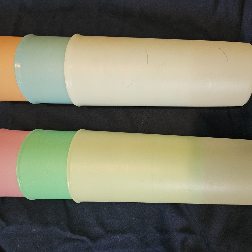 Vintage Tupperware Large Tumblers